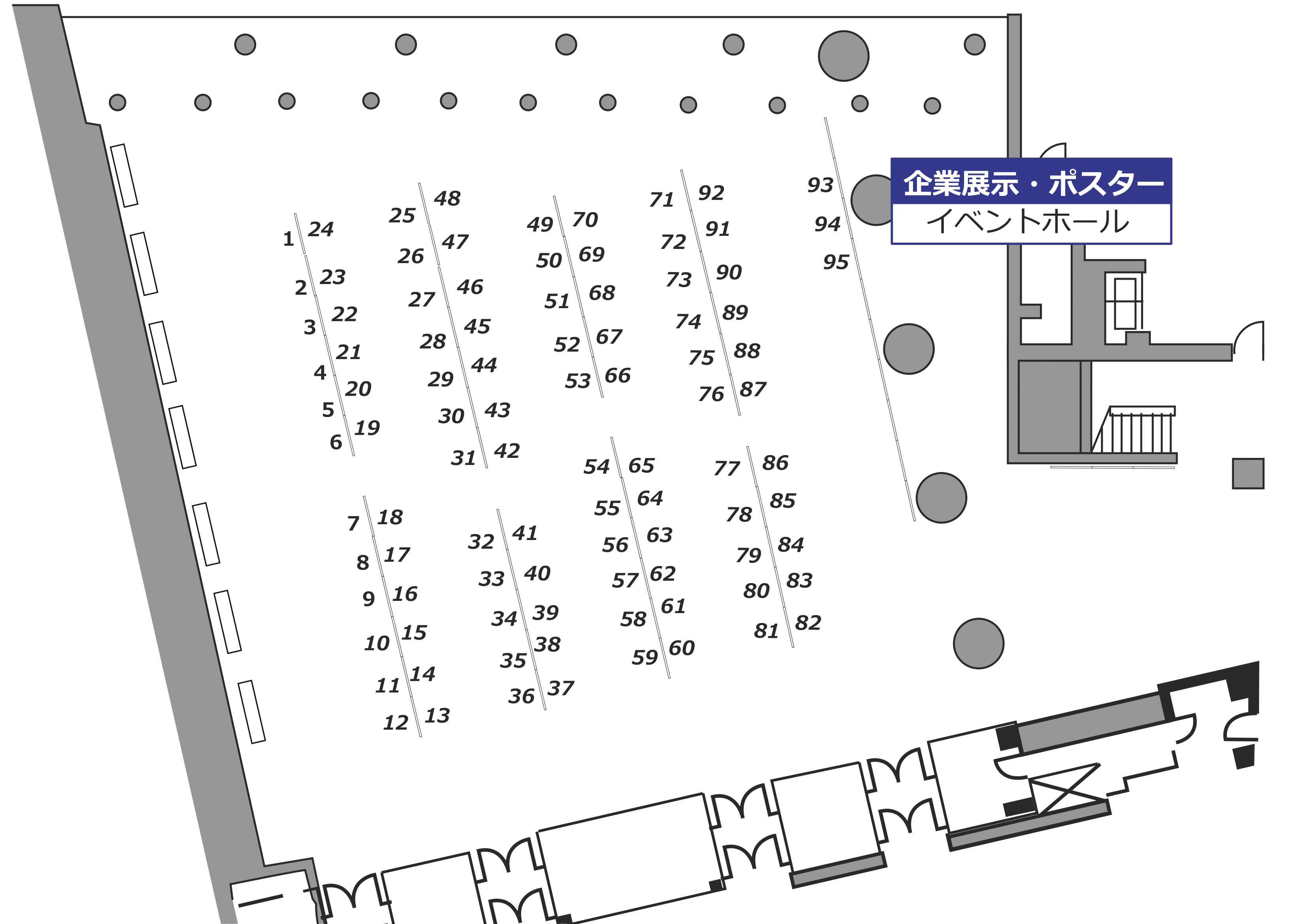 ポスター会場マップ